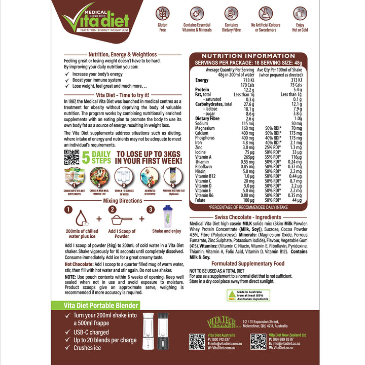 3+1 FREE Swiss Chocolate Shake Bundle