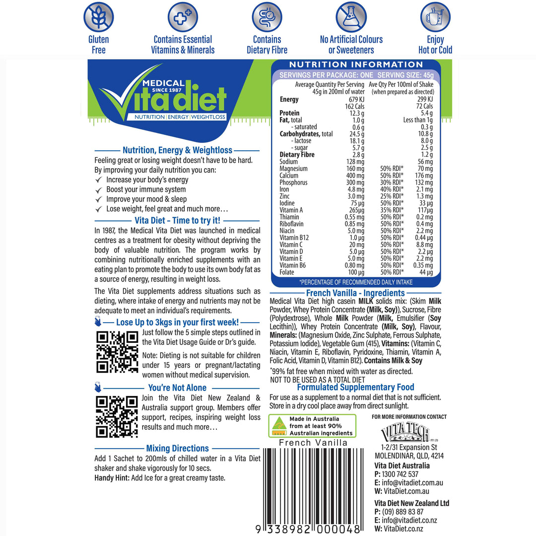 French Vanilla Shake 14 Pack