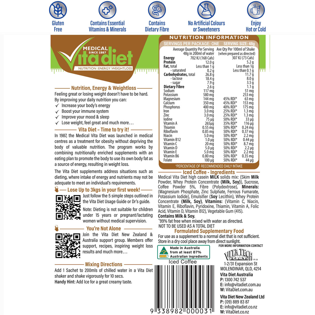 Iced Coffee Shake 14 Pack