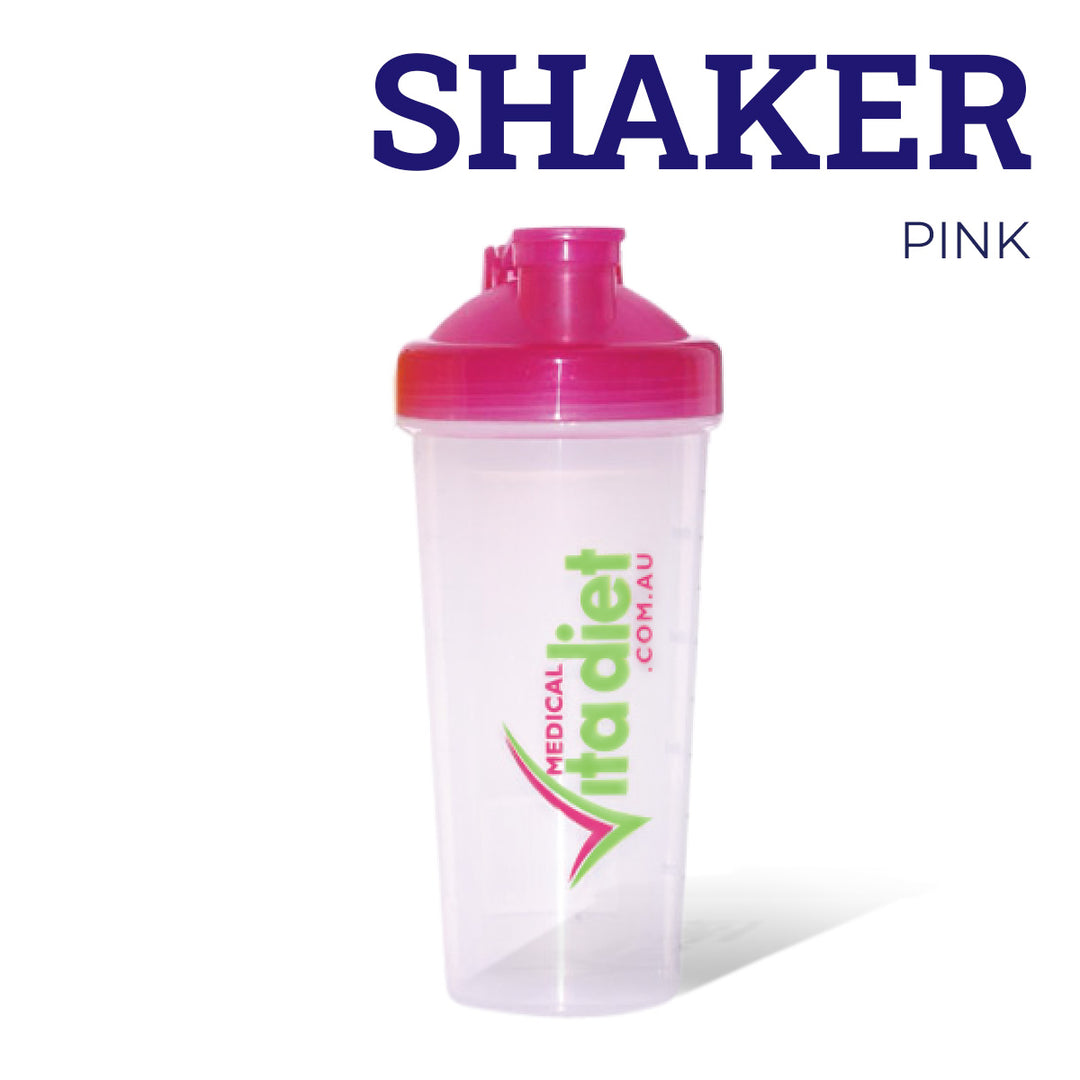 500ml Plastic Shaker - Pink